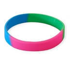 Polysexual silicone bracelet